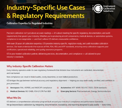 Industry-Specific Use Cases & Regulatory Requirements1