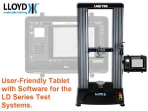 Lloyd Instruments Touchscreen Console with NEXYGENPlus 4 Software