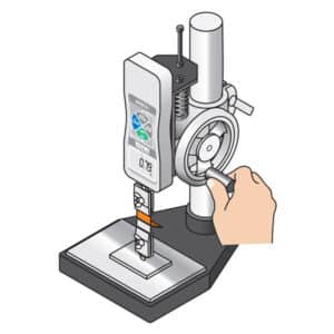 Imada SVH-220 Vertical Wheel Test Stand (220 lbf)